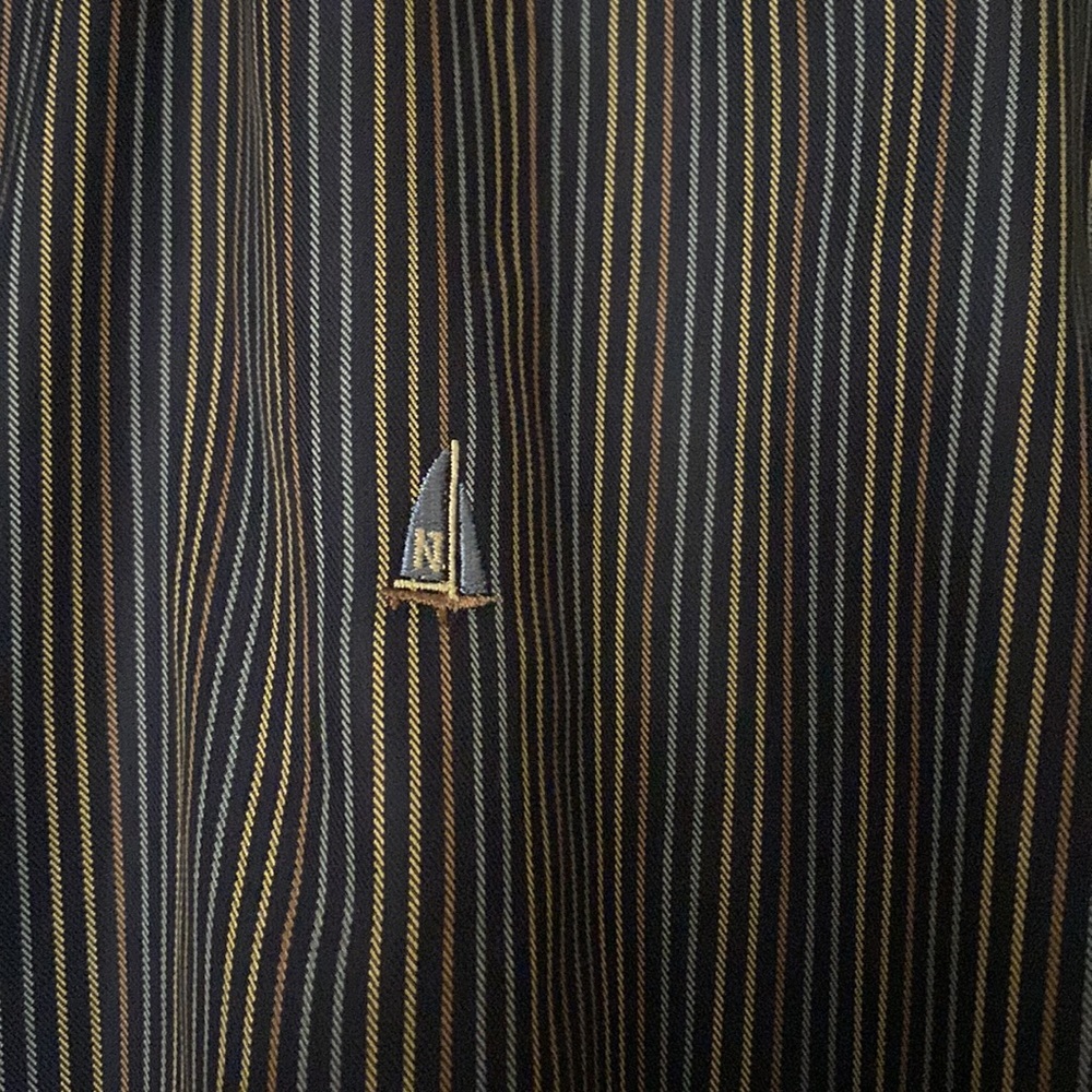 Nordstrom Multicolored Button Down Size: L - image 4